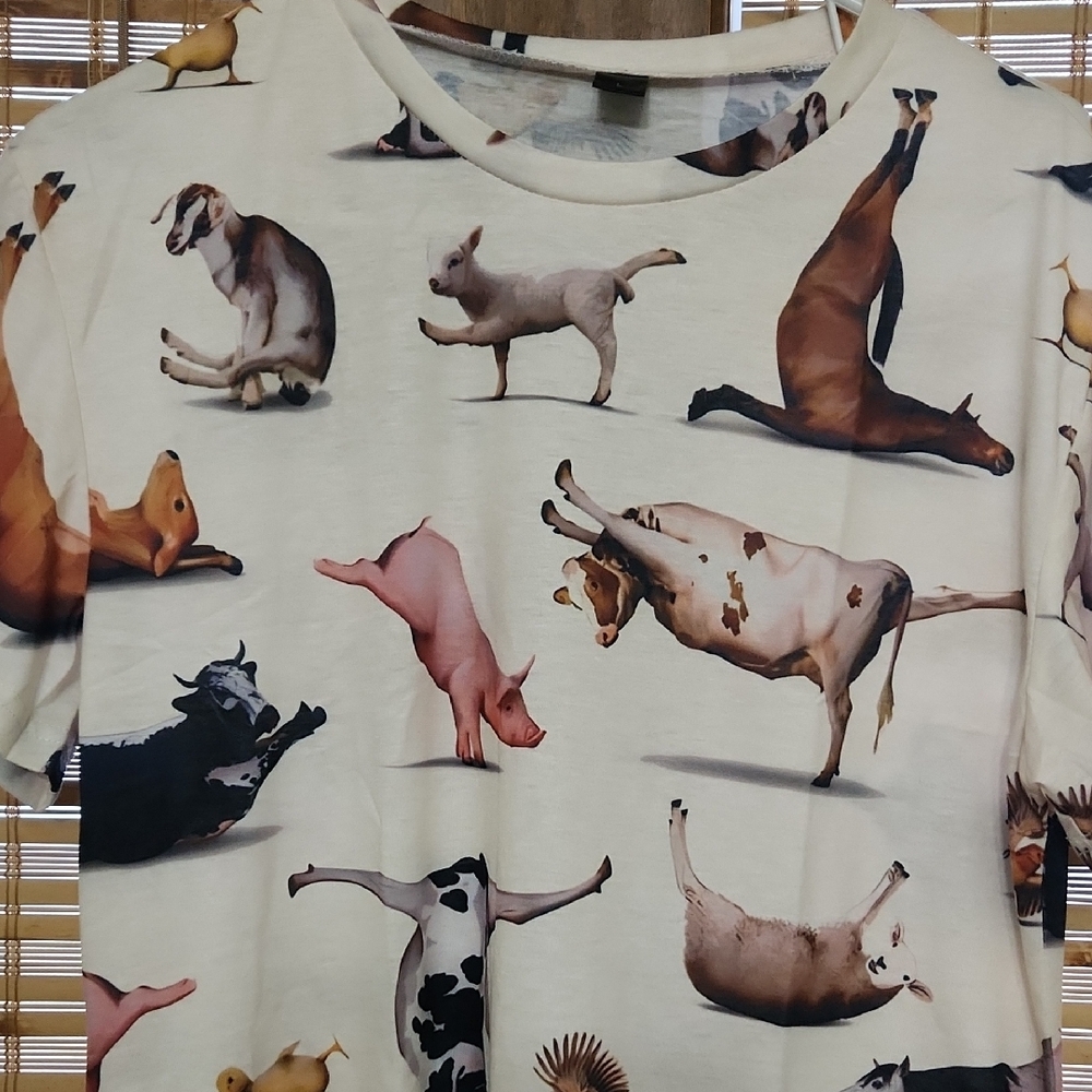 Yoga Animal Tshirt